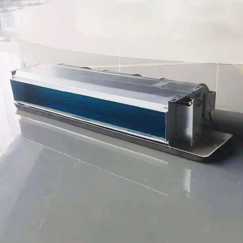 How to properly install a central air conditioning fan coil unit? 